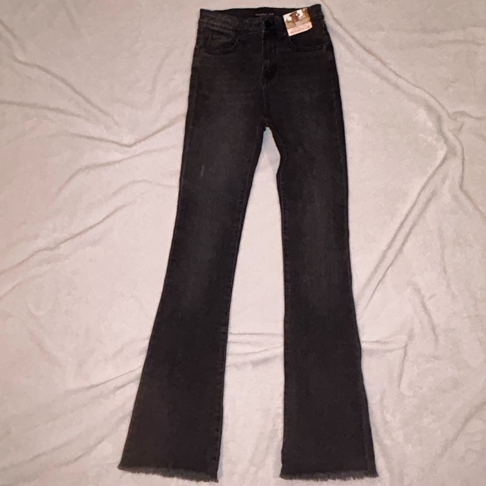 High rise, boot cut, black jeans NWT!